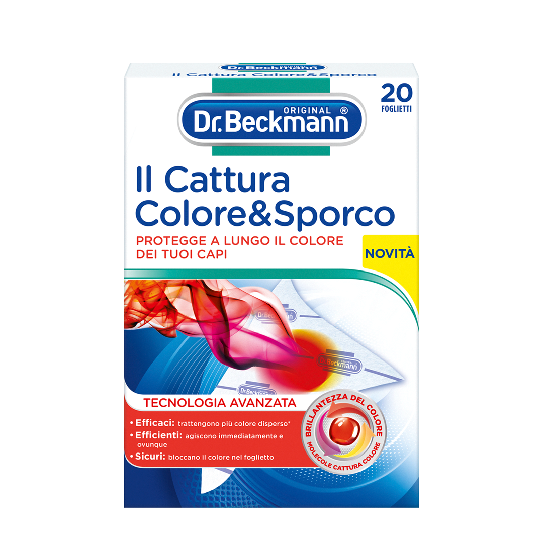 Dr. Beckmann Cattura Colore Sporco Tecnologia Avanzata con molecole cattura colore